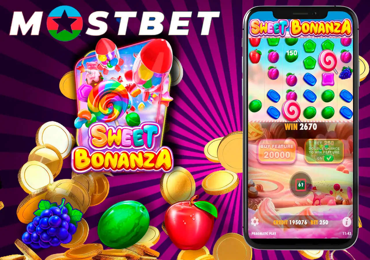 Parlaq slot maşın mostbet Sweet Bonanza